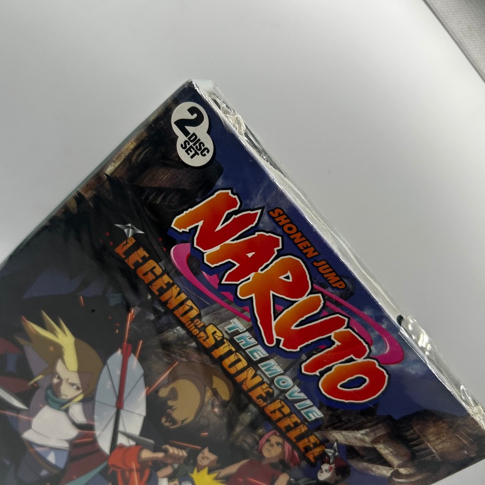 Naruto The Movie Legend of the Stone of Gelel DVD 2-Disc Set Shonen Jump New - Picture 2 of 5